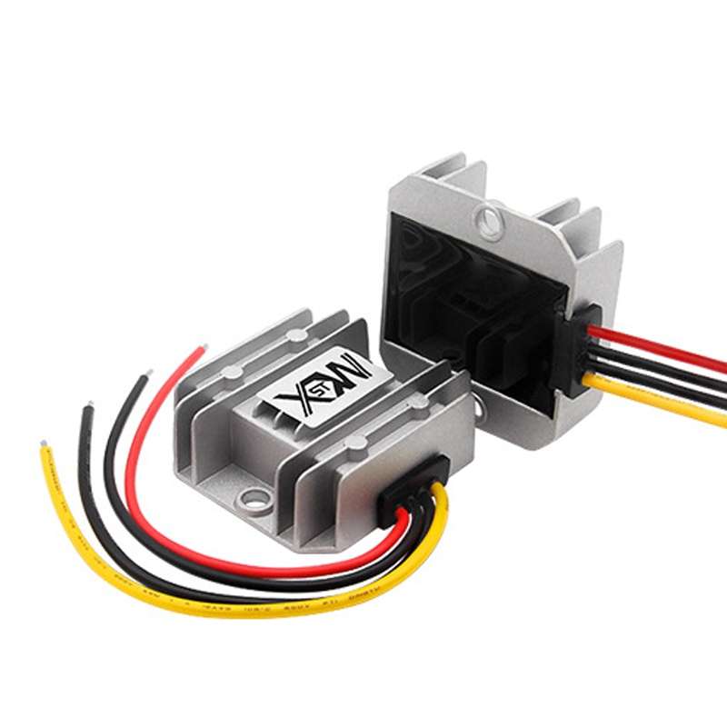 XWST DC 12/24V To 5V Converter Step-Down Vehicle Power Module, Specification: 12/24V To 5V 5A Medium