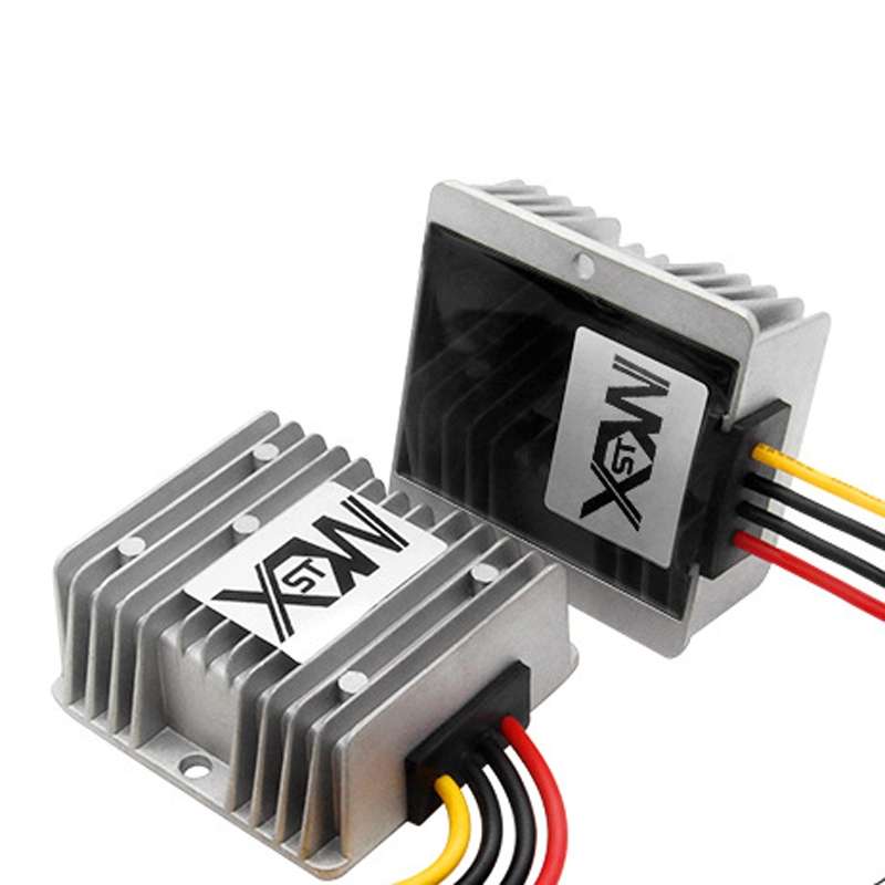 XWST DC 12/24V To 5V Converter Step-Down Vehicle Power Module, Specification: 12/24V To 5V 25A Large