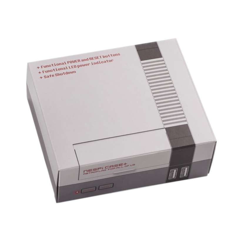 Retroflag NESPi Case+ Game Console Box With LED Indicator For Raspberry Pi
