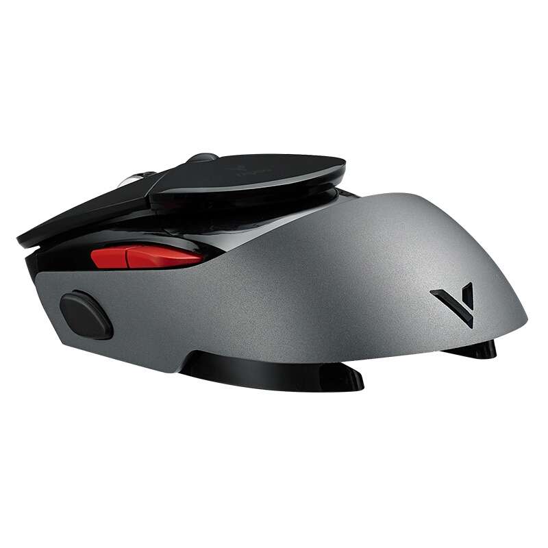 Rapoo VT960 1600 DPI 7 Keys Dual Mode Macro Programmable Symphony RGB Backlit Wireless Gaming Mouse(