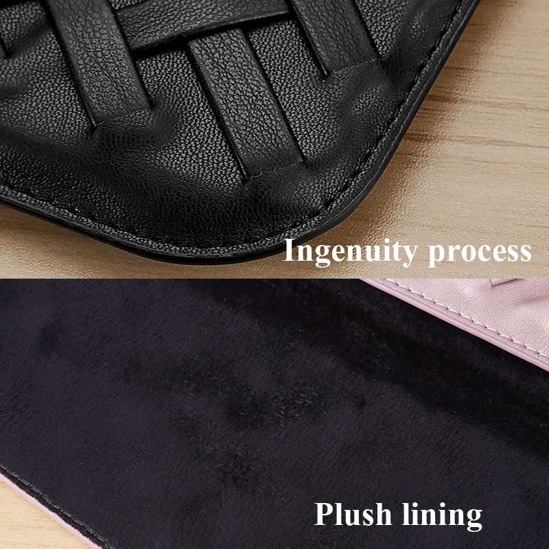 Hand-Woven Computer Bag Notebook Liner Bag, Applicable Model: 12 inch (A1534)(Silver)