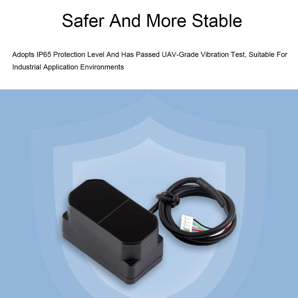 Waveshare 24895 TFmini Plus High Frame Rate High Accuracy Laser Ranging Sensor