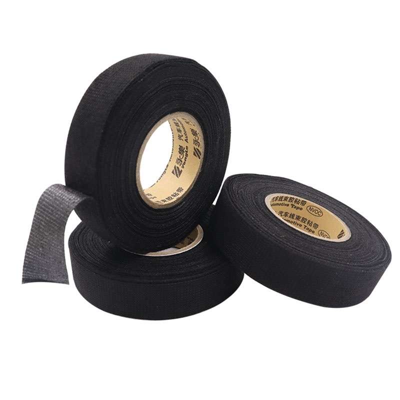 Car Modified Wire Harness Tape Fluff Gum Insulation Electrical Tape, Specification: 19mmx15m