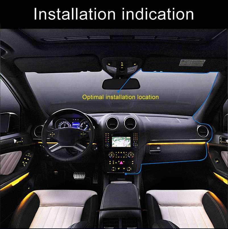 3.0 Inch HD 1080P Wide-Angle Driving Recorder With Reversing Image Specification Normal Defini...
