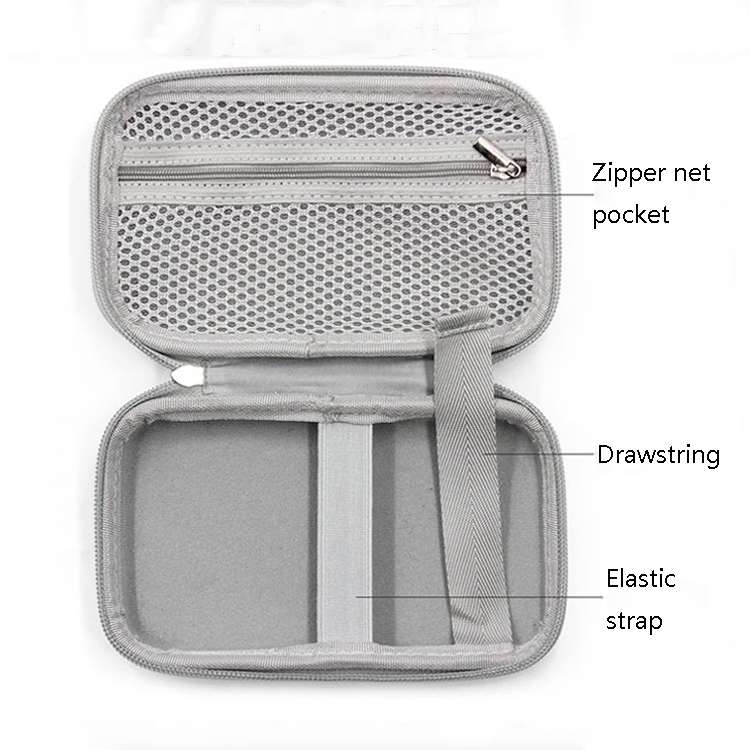 Baona BN-F010 2.5 inch Mobile Hard Disk Single Layer Storage Bag Power Bank Protection Storage Bag(