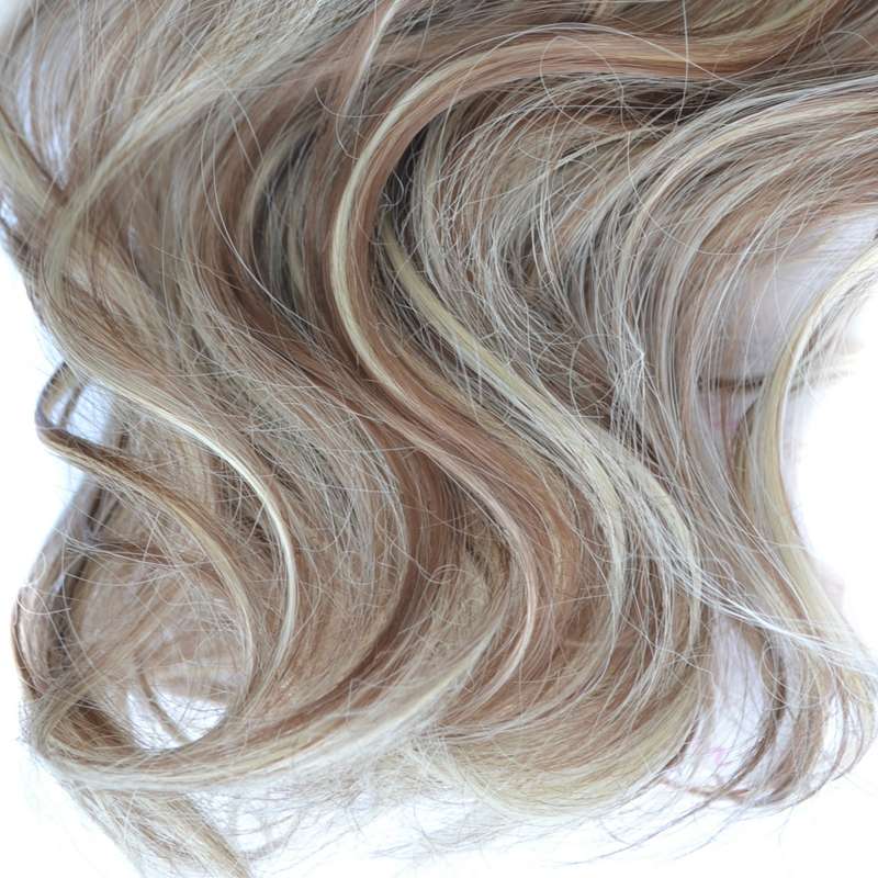 6 in 1 Wig Piece Long Curly Hair Wig Extension Piece(3.2)