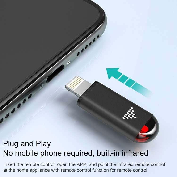 R09 Mobile Phone Intelligent Remote Control Infrared Mobile Phone Remote Control, Interface: 8 Pin (