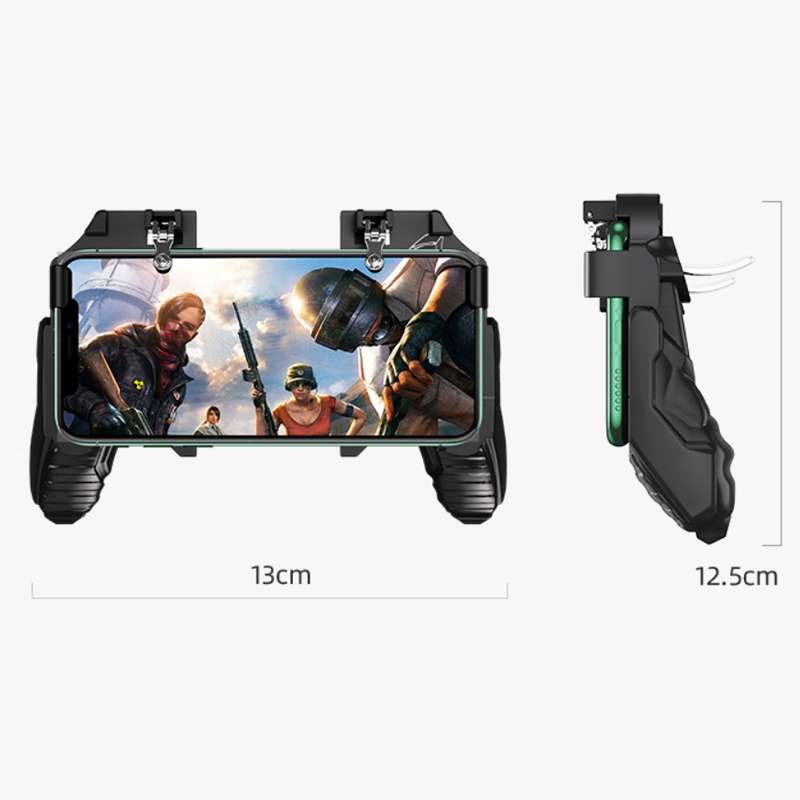 Integrated Auxiliary Shortcut Button Game Handle(Black)