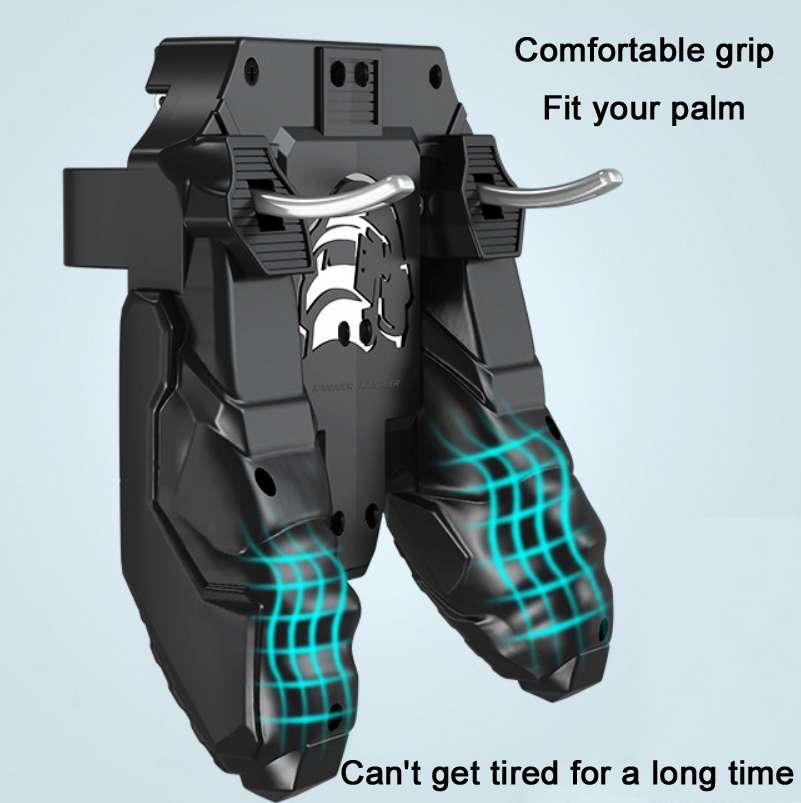 Integrated Auxiliary Shortcut Button Game Handle(Black)