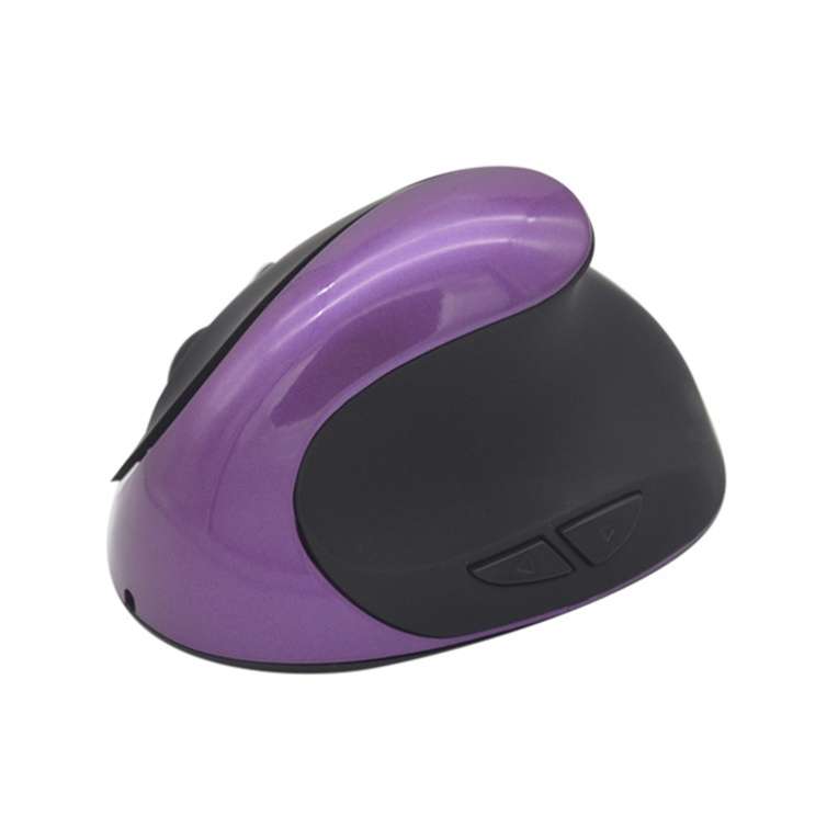 JSY-03 6 Keys Wireless Vertical Charging Mouse Ergonomic Vertical Optical Mouse(White)