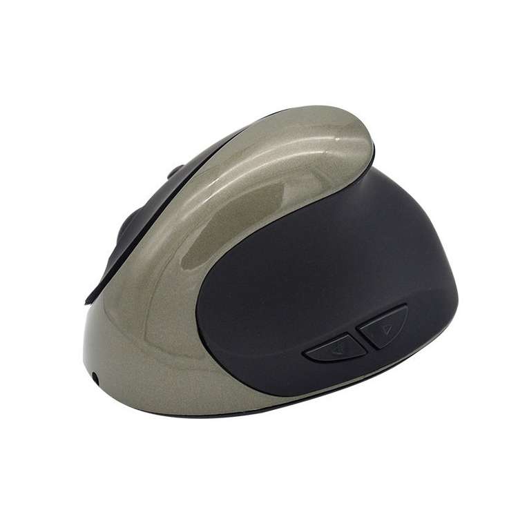 JSY-03 6 Keys Wireless Vertical Charging Mouse Ergonomic Vertical Optical Mouse(White)