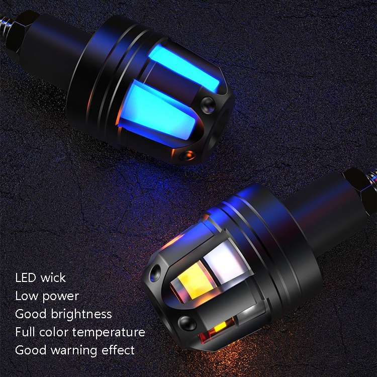 Motorcycle Universal Modified LED Hand Blocks Light(Double Lamp Red)