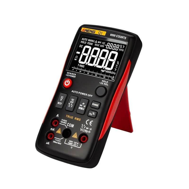 ANENG AN-Q1 Automatic High-Precision Intelligent Digital Multimeter, Specification: Standard with Ca