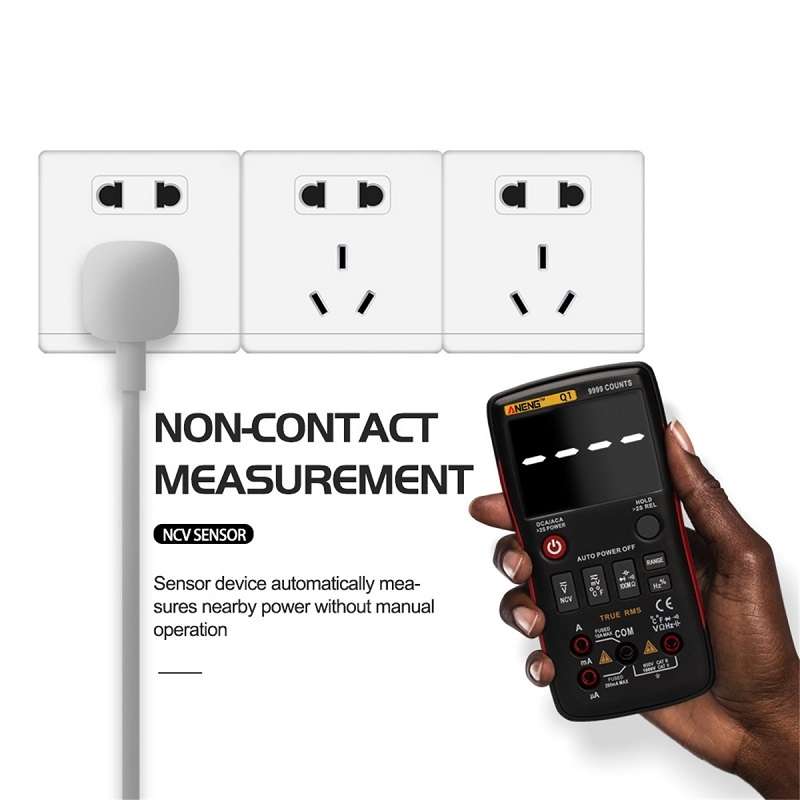 ANENG AN-Q1 Automatic High-Precision Intelligent Digital Multimeter, Specification: Standard with Ca