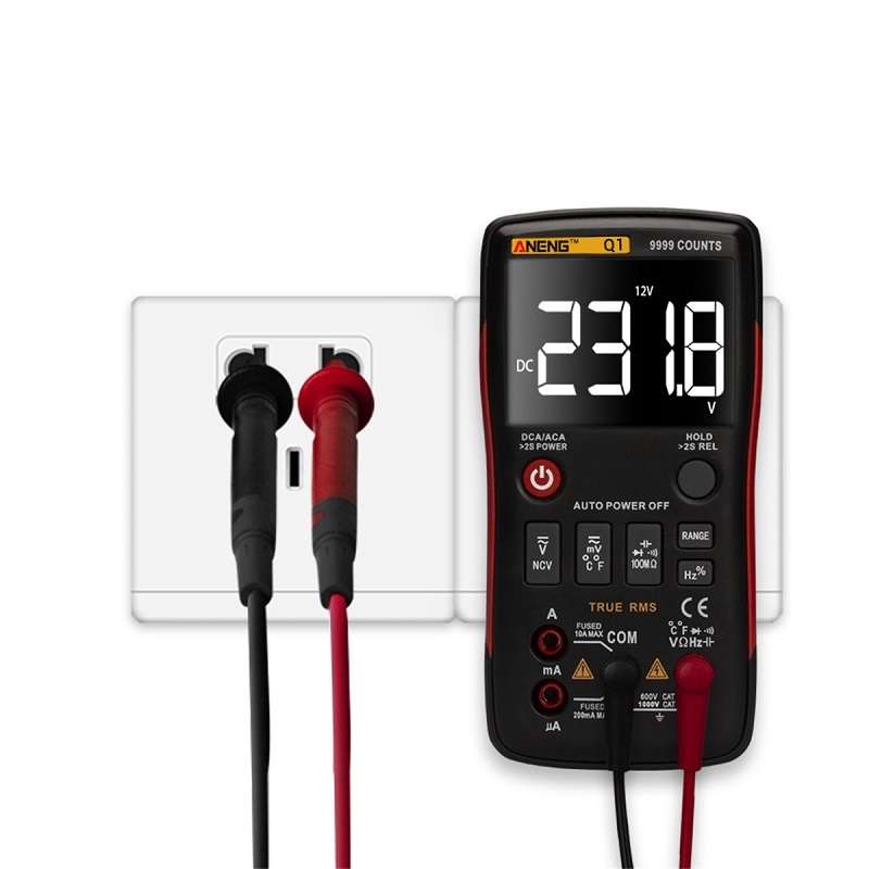 ANENG AN-Q1 Automatic High-Precision Intelligent Digital Multimeter, Specification: Standard with Ca
