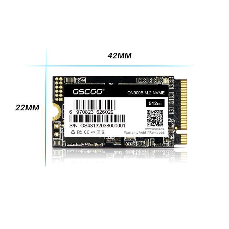 OSCOO ON900B 3x4 High-Speed SSD Solid State Drive, Capacity: 512GB