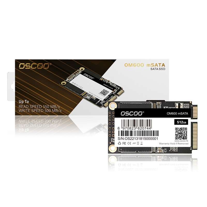 OSCOO OM600 MSATA Computer Solid State Drive, Capacity: 256GB