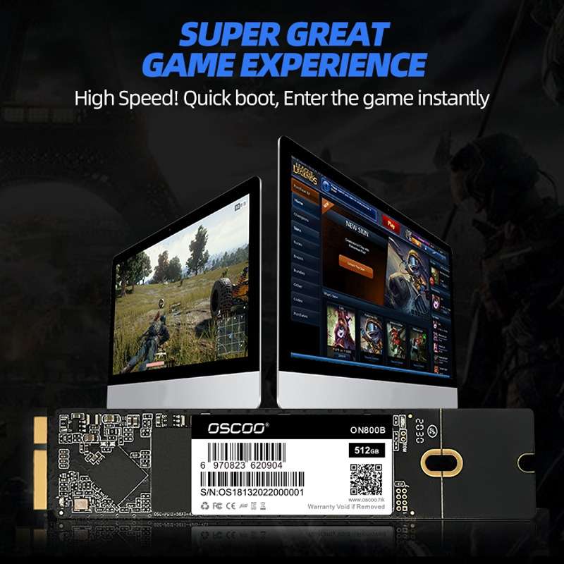 OSCOO ON800B SSD Solid State Drive, Capacity: 512GB