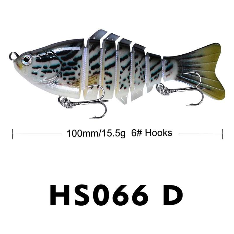 PROBEROS HS066 10cm 15.5g Sea Fishing Simulation Road Sub-Bait(D)