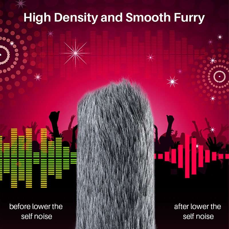 Ulanzi SAIREN A1 Windproof Sweater For Q3 /Deity D3 Pro/Rode Interview Microphone