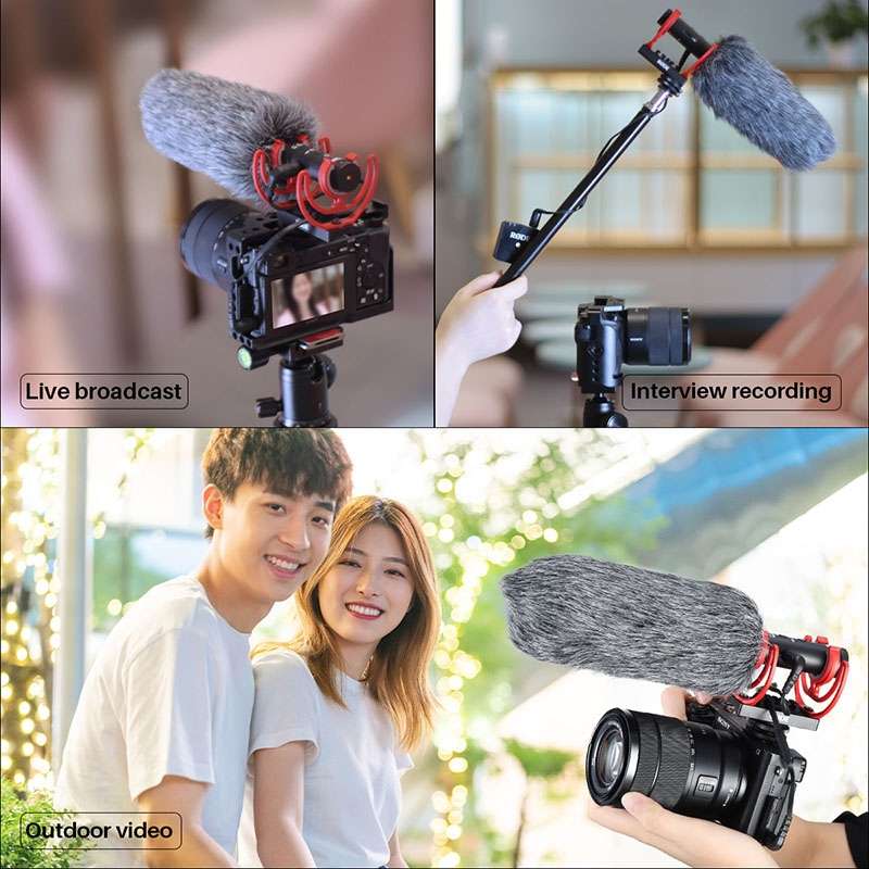 Ulanzi SAIREN A1 Windproof Sweater For Q3 /Deity D3 Pro/Rode Interview Microphone