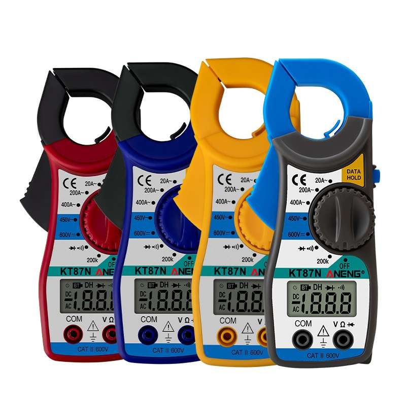 ANENG KT-87N Clamp Voltage And Current Measuring Multimeter(Yellow)