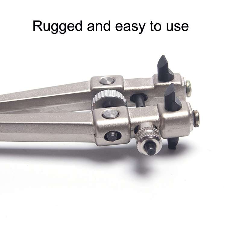 V-Shaped Watch Case Opener(Silver)