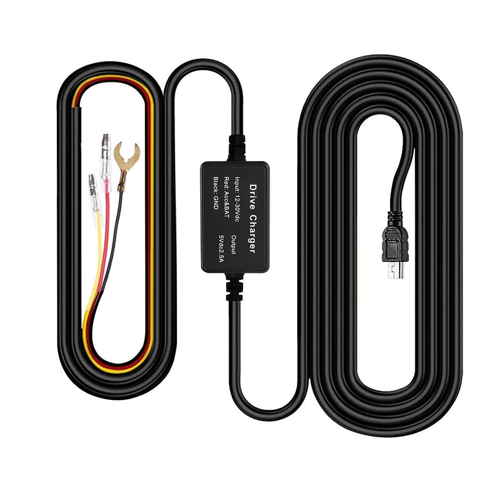 108 GPS Locator 12V/24V To 5V Low Voltage Protection Power Cable