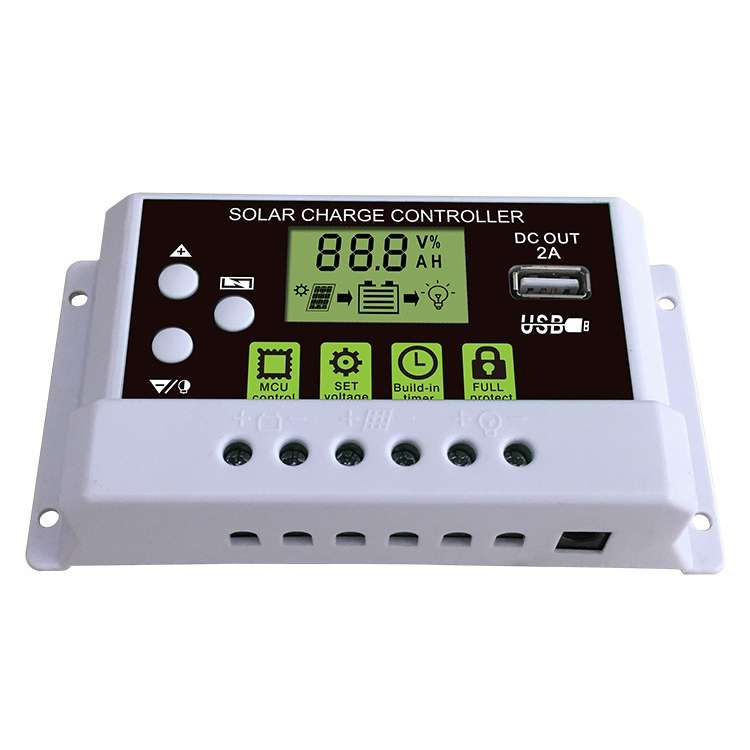 10A LED Smart Off-Grid System Lithium Battery Solar Street Light Charge Controller