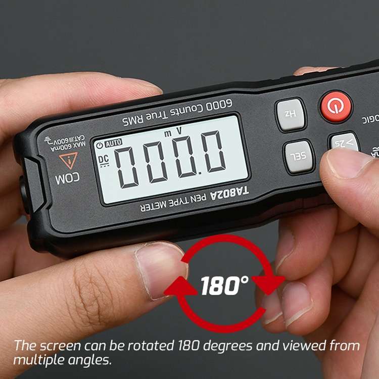 TASI Pen Multimeter Small Portable Intelligent Universal Table, Style: TA802B Automatic Identificati