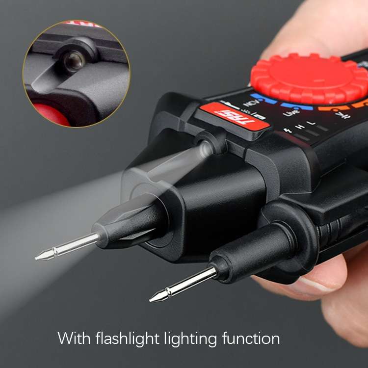 TASI Pen Multimeter Small Portable Intelligent Universal Table, Style: TA802B Automatic Identificati