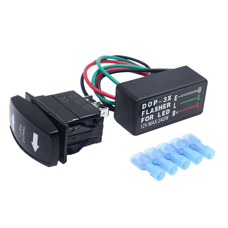 3 In 1 DOP-3X Motorcycle Flash LED Turning Light Controller