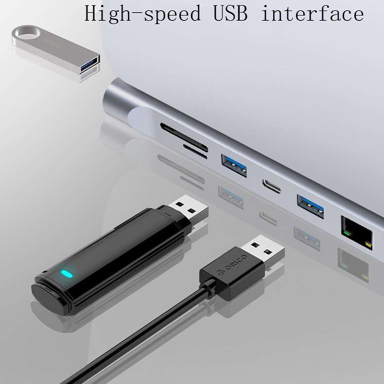 12 In 1 Type C Laptop Smart Docking Station(Gray)