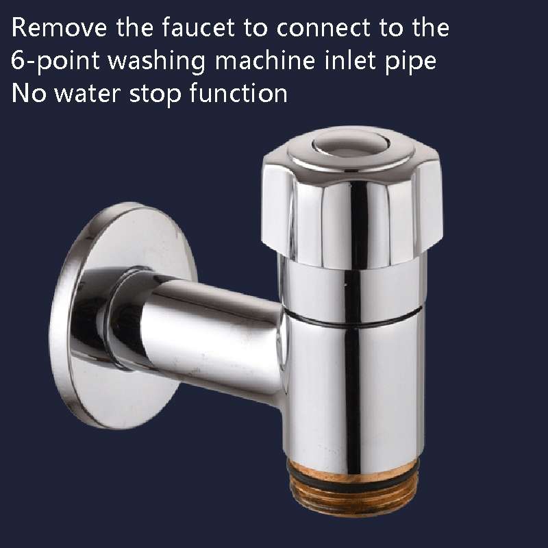 Automatic Intelligent Water Stop Universal 4 Point Leak-proof Washing Machine Faucet