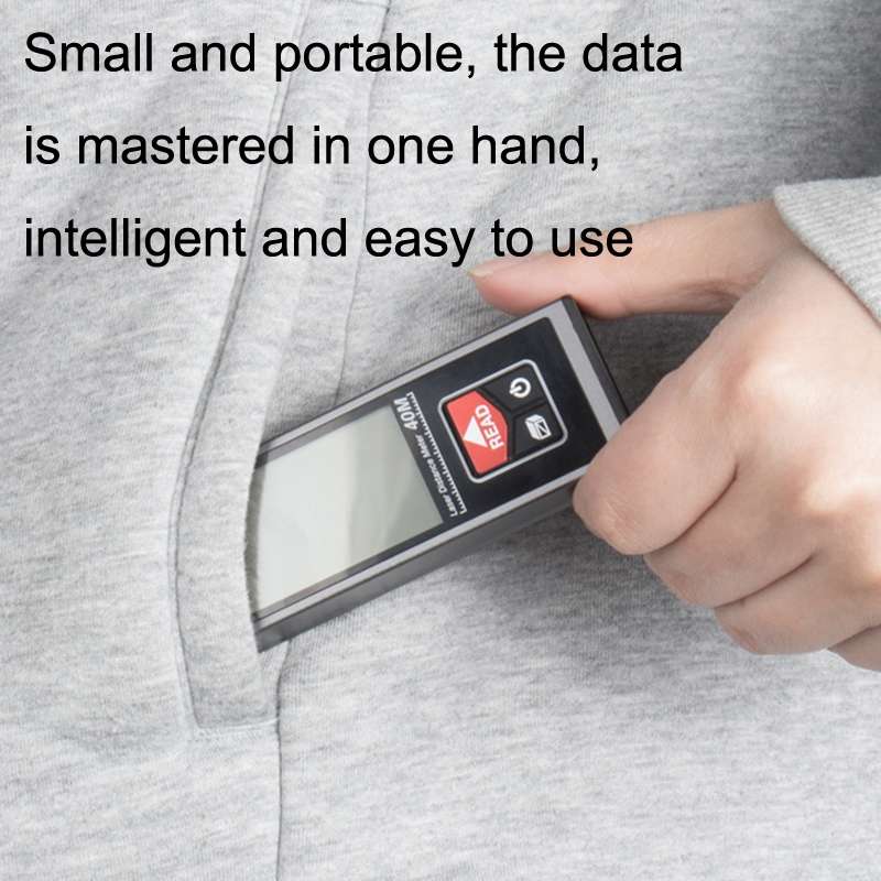 SNDWAY SW-B60 Laser Rangefinder Infrared Measuring Ruler, Style: 60m Precision Version