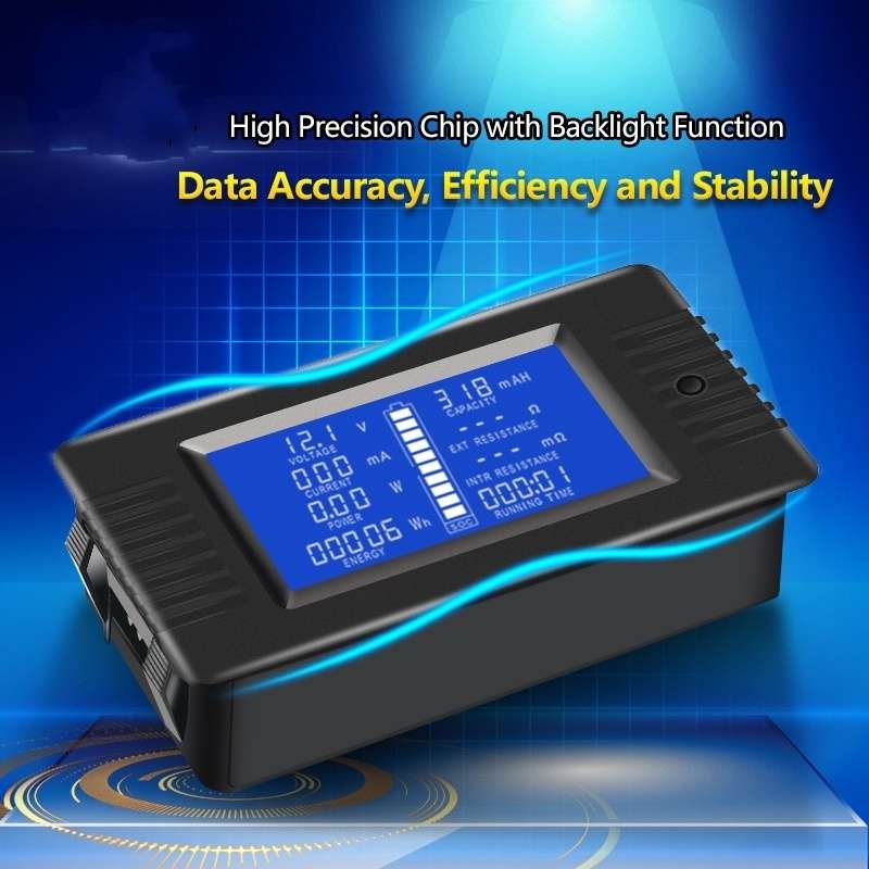 DC 0-200V Voltage Current Battery Tester, Specification: PZEM-013 10A