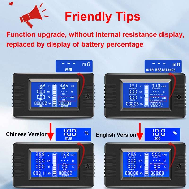 DC 0-200V Voltage Current Battery Tester, Specification: PZEM-015 Without Shunt