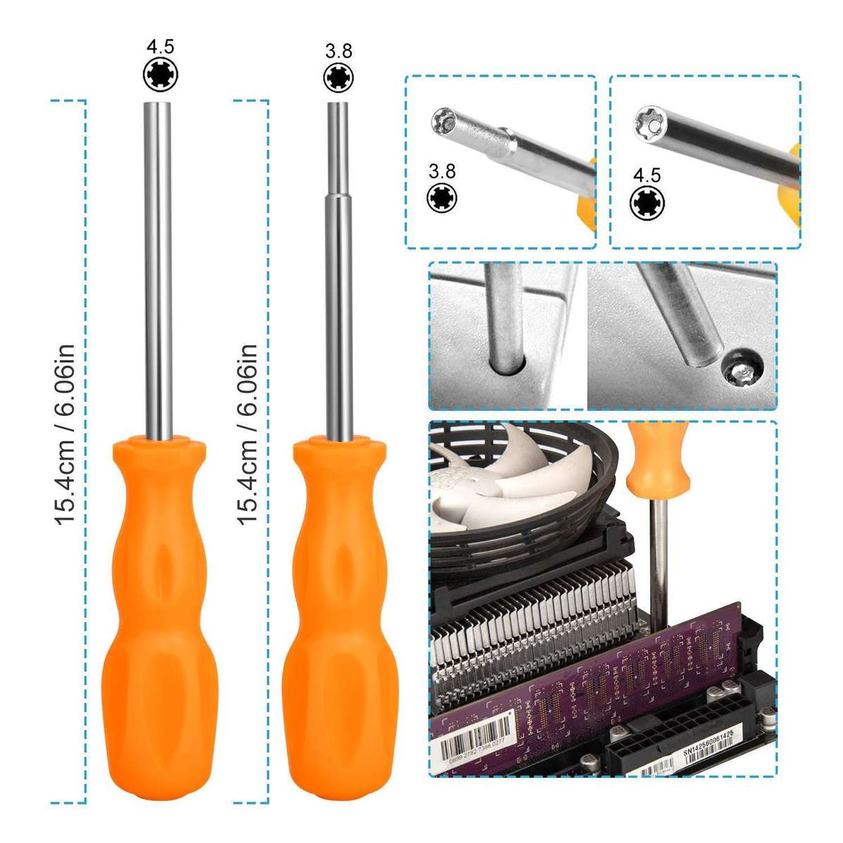 17 In 1 Game Console Repair Screwdriver Tool Set For NS Switch, Series: 17 In 1 (2)