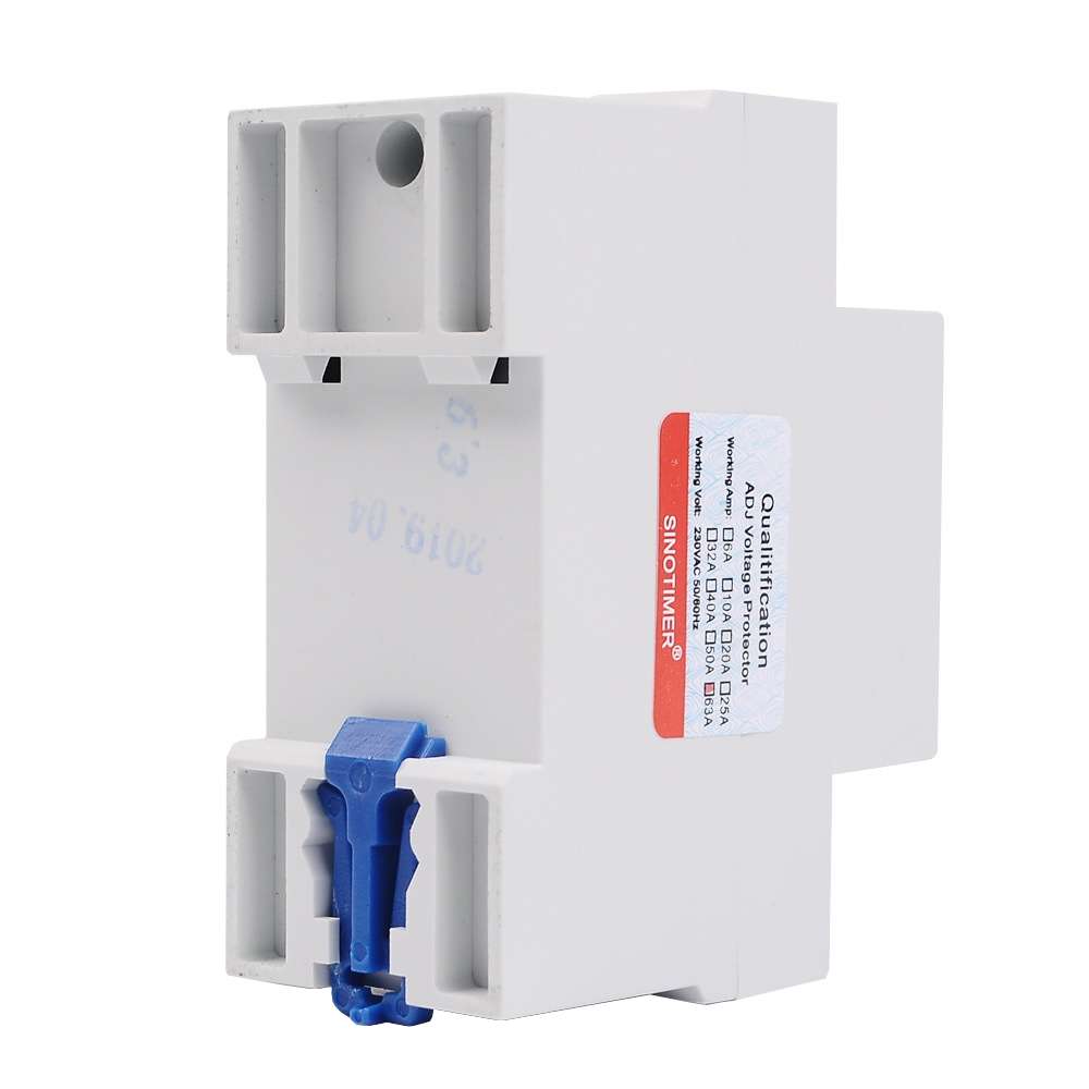 SINOTIMER SVP-916 Adjustable Self-resetting Over-voltage Under-voltage Protector, Current: 63A