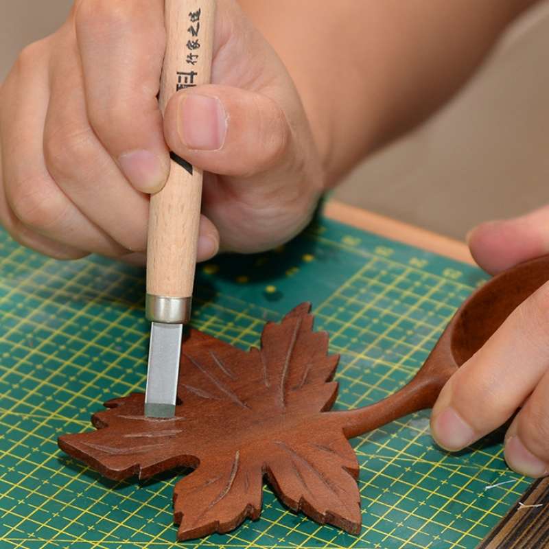 4 PCS/Set MYTEC Multifunctional Woodworking Rubber Stamp Carving Tool Knife