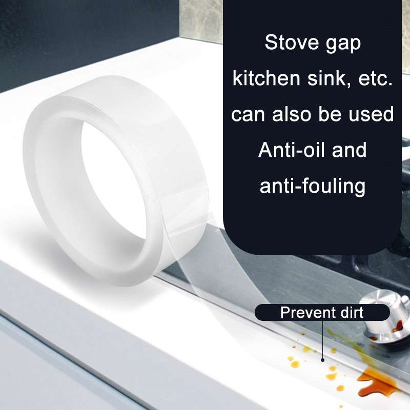 3 PCS 0.25mm Plastic Steel Window Frame Gap Windshield Tape, Size: 5cm Wide x 5m Long
