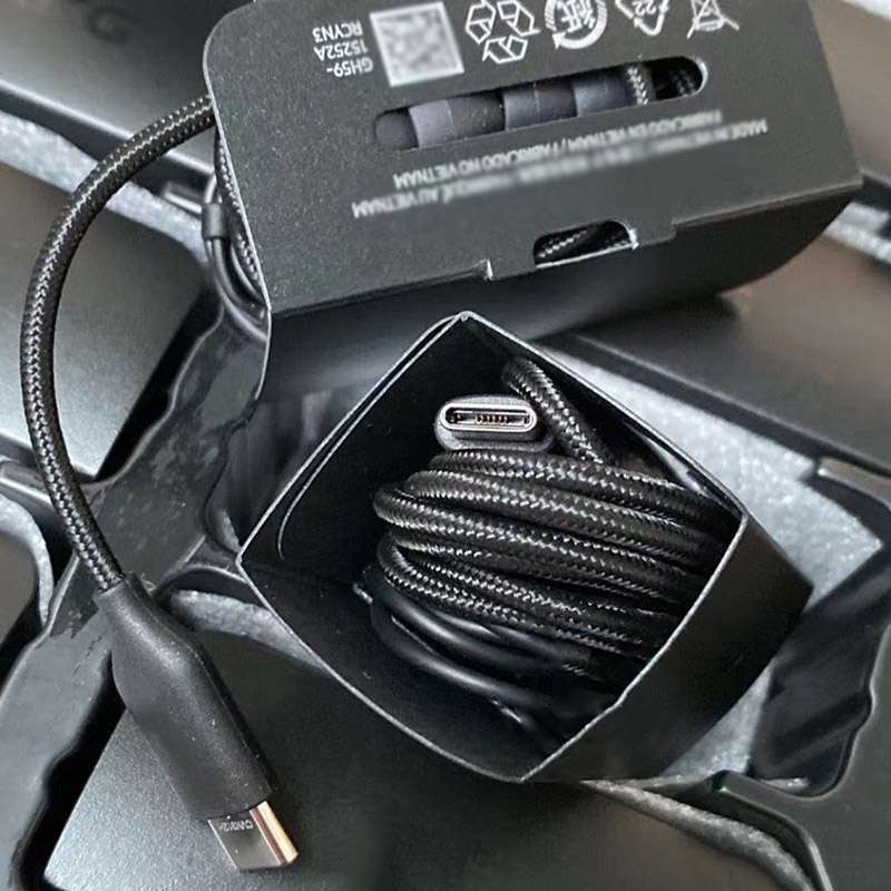 115 Type-C Digital Chip Wire-controlled Headphones For Samsung Note 10 (White)