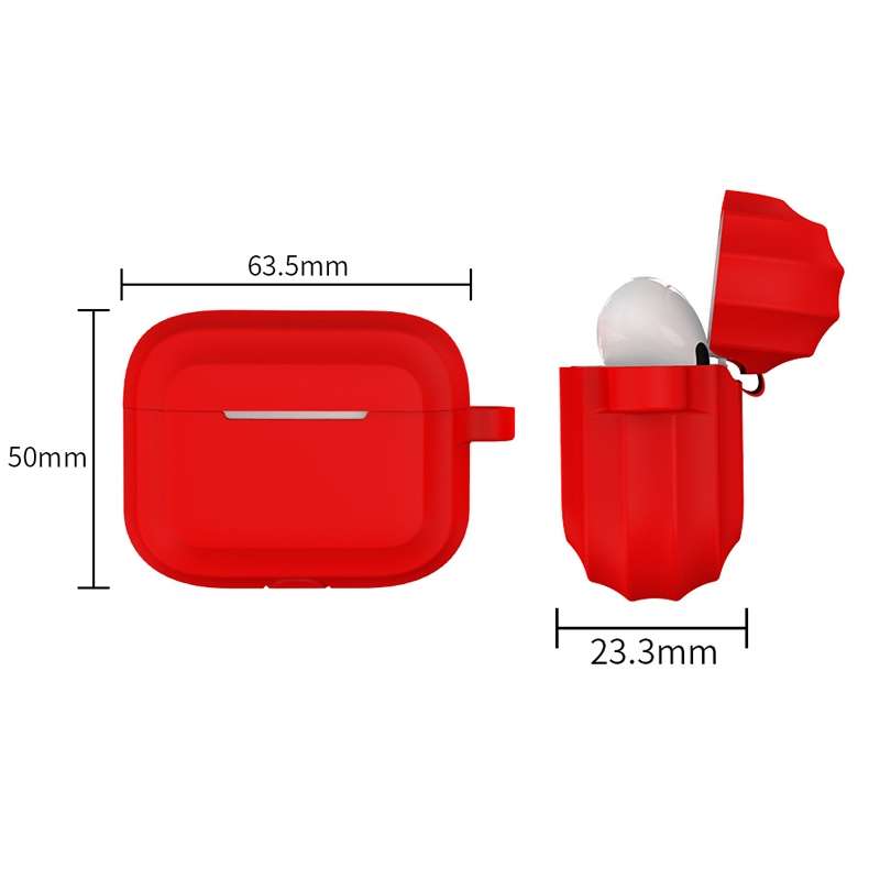 Bluetooth Earphone Soft Silicone Case For AirPods 1/2 (Transparent)