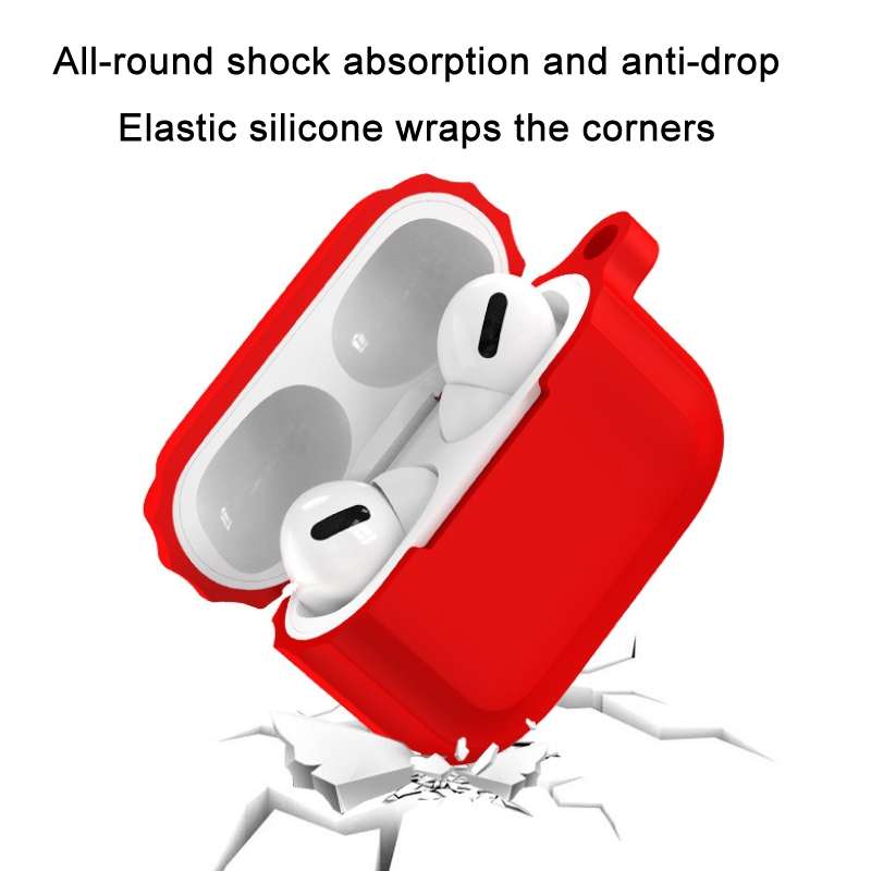 Bluetooth Earphone Soft Silicone Case For AirPods 3 (White)