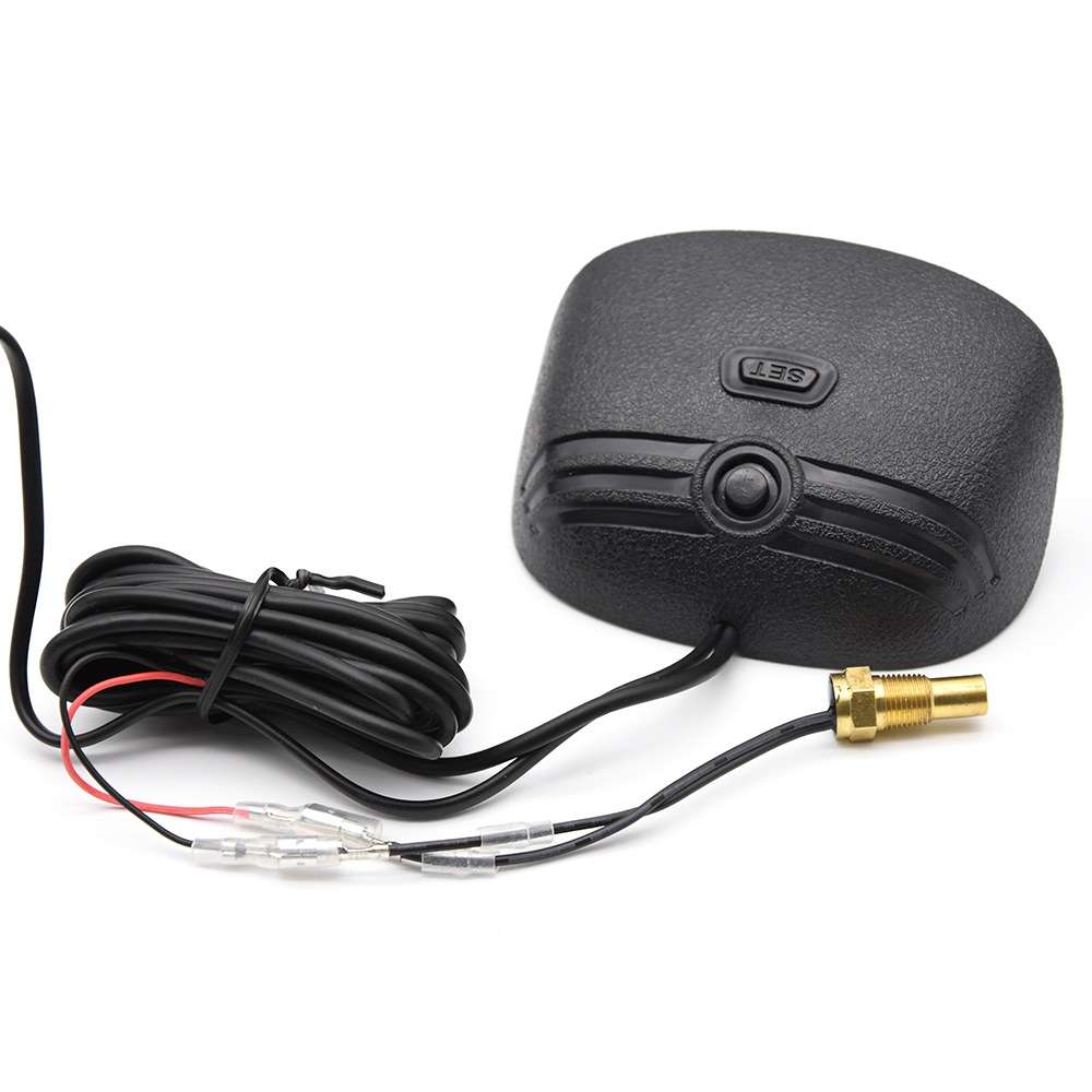 Agricultural Vehicle Car Modification Instrument, Style: Oil Meter (NPT1/4) With Voltage