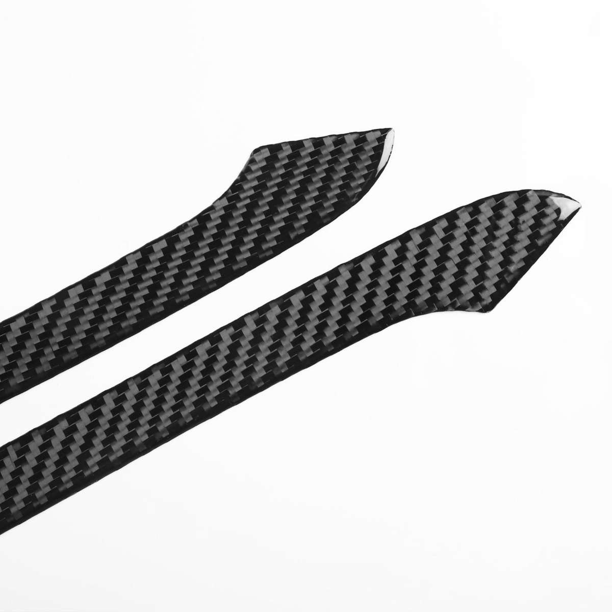 For Chevrolet Corvette C8 4pcs /Set Right-Hand Drive Rearview Mirror Anti-Scratch Sticker(Black)