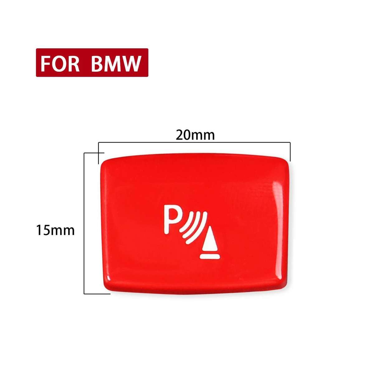 For BMW 1234 Series F Chassis Gear Sensor Buttons(Red)