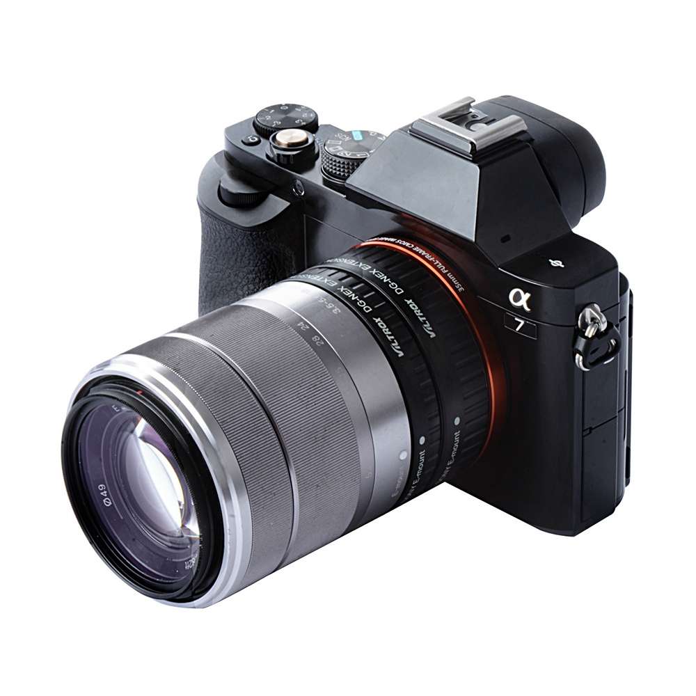 For Sony VILTROX DG-NEX Camera Automatic Close-Up Ring Macro Ring Set
