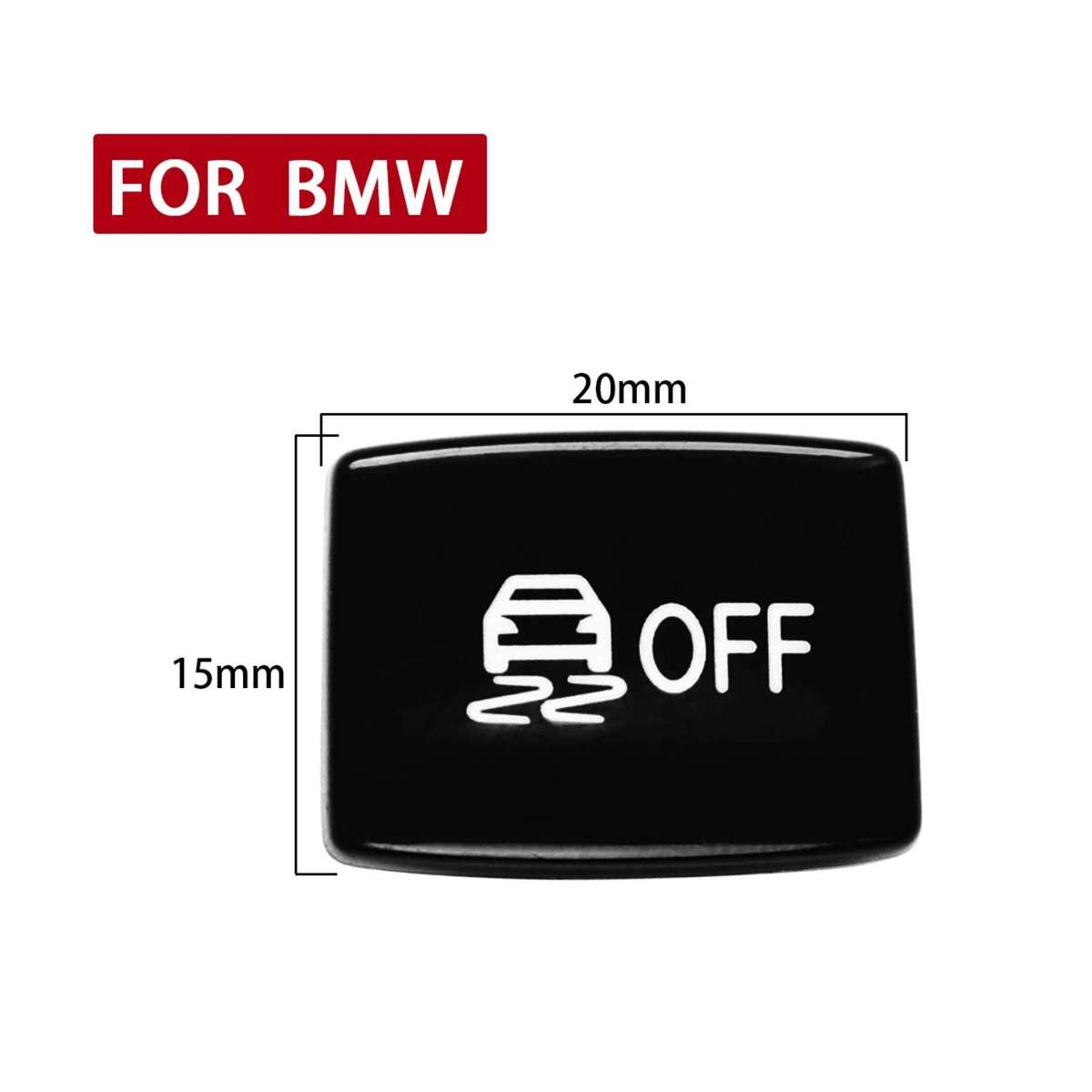 For BMW 1234 Series F Chassis Gear Shift ESP Anti-slip Button(Red)
