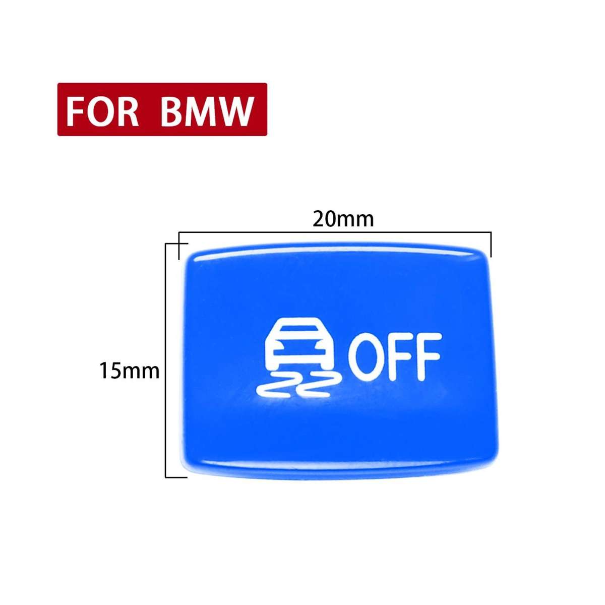 For BMW 1234 Series F Chassis Gear Shift ESP Anti-slip Button(Red)